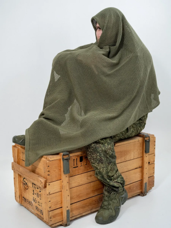 Шарф-сетка Снайпера СПН, зеленый - интернет магазин Полигон