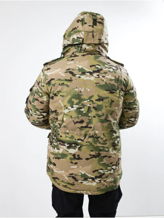 Куртка Сибирь с подкладом, мультикам, rip-stop (рипстоп) - интернет магазин Полигон