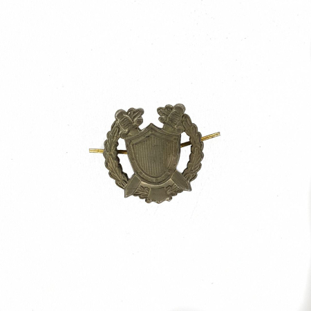 Эмблема петличная защитная Юстиция, зеленый, металл - интернет магазин Полигон