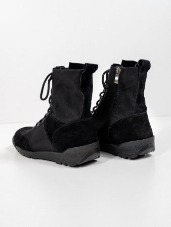 Берцы тактические ШТУРМ 014, черный, замша - интернет магазин Полигон