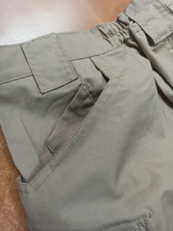 Брюки тактические IX7, песочный, rip-stop (рипстоп) - интернет магазин Полигон