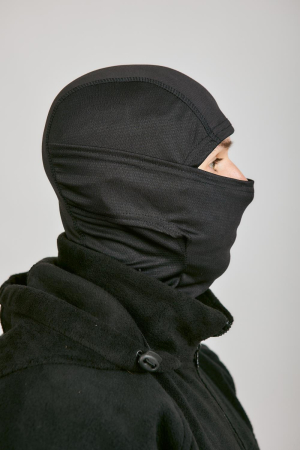 Составная маска подшлемник №13, черный, полиэстер - интернет магазин Полигон