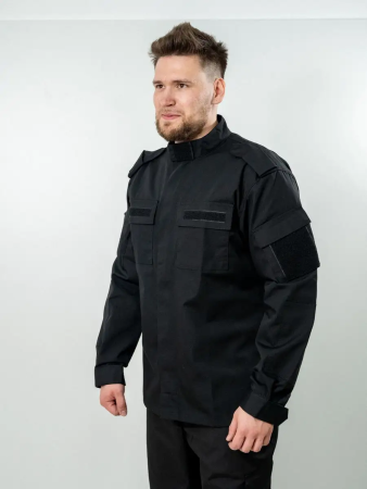 Костюм ВКБО, полевой летний, цвет черный, ткань рип-стоп - интернет магазин Полигон